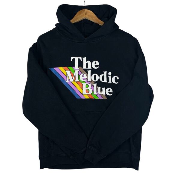 Baby Keem The Melodic Blue Tour Merch Hoodie Large Baggy Y2K Heavyweight Rare - Picture 1 of 10